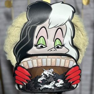 Loungefly Disney - 101 Dalmatians Villains Scene Cruella Mini Backpack